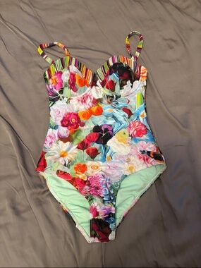 Ted Baker floral swimsuit